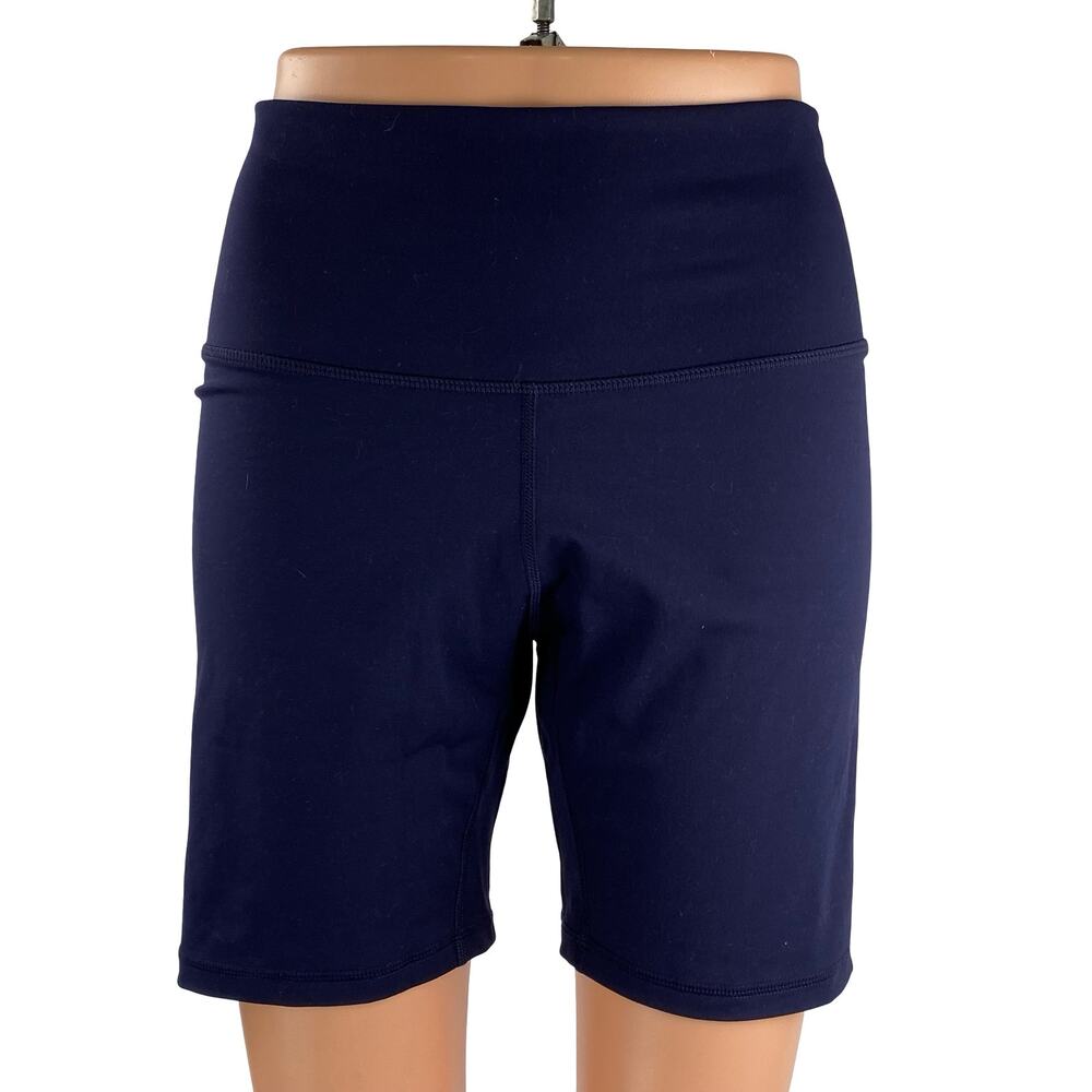 Yunoga Women's High Rise Yoga Gym Workout Athletic Activewear Biker Shorts Sz L